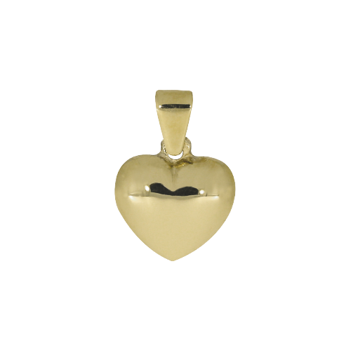 Anhänger HERZ, 585 Gelbgold, 10 mm - 54902