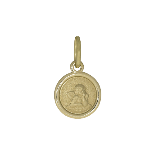ENGEL rund, 14 Karat, Gelbgold, 8 mm - 54824