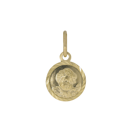 ENGEL rund, 14 Karat, Gelbgold, 8 mm - 54893